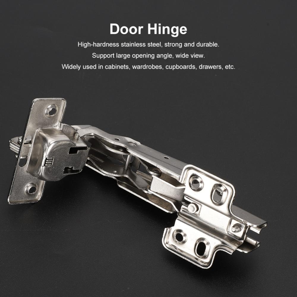 3pcs 165 Degree Cabinet Hinge Soft Closing Closet Hinge Durable Door Hinge Cabinet