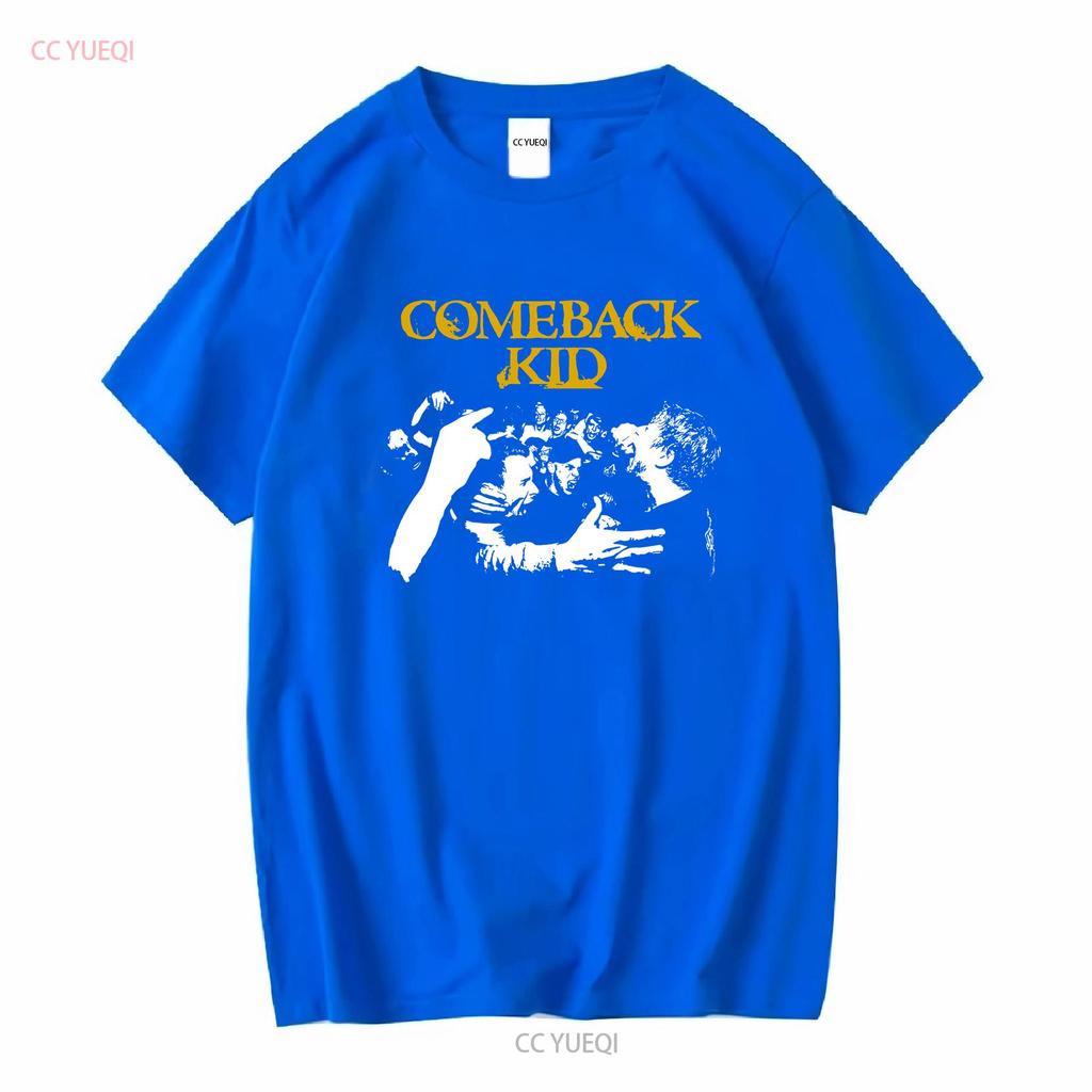 Comeback Kid T Shirt Band Hardcore Punk Unisex S 4xl Te6831 Long Or Short Sleeves Vintage Washed Streetwear