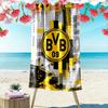 Asciugamano da Spiaggia con Stampa BVB, Asciugamano Grande Morbido ad Asciugatura Rapida per Spiaggia Campeggio Nuoto