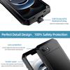For iPhone 16e Case Silicone+Metal Anti-Drop Phone Cover with Tempered Glass Film