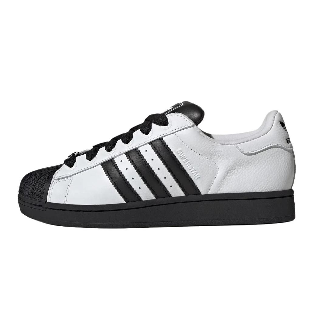 Adidas Originals Superstar 2 811 Manufacturing, Reverse Yin Yang Low top Skateboard Shoes Unisex Black White KK4473(Team80-)
