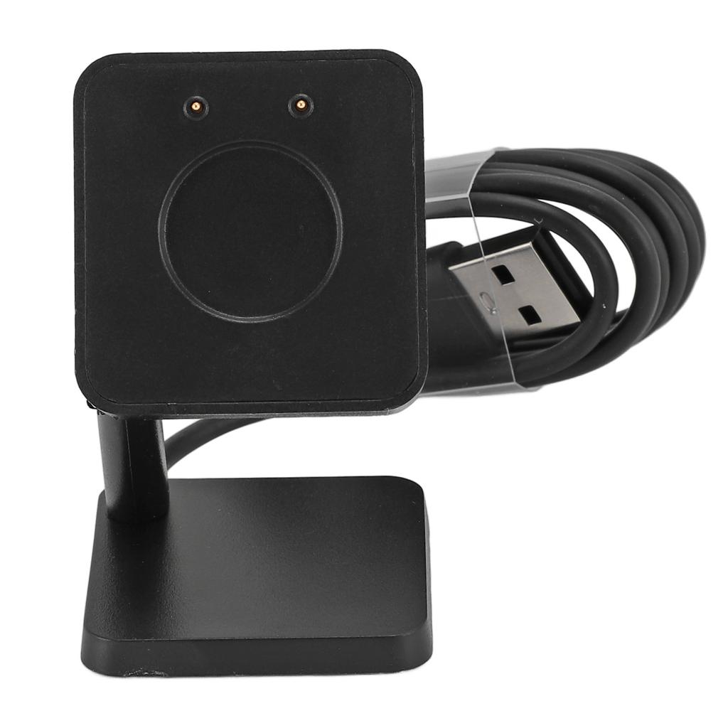 Charger Dock for Watch Fit 2 Magnetic Base Charging Stand with Cable Smart Bracelet Charging Station Black