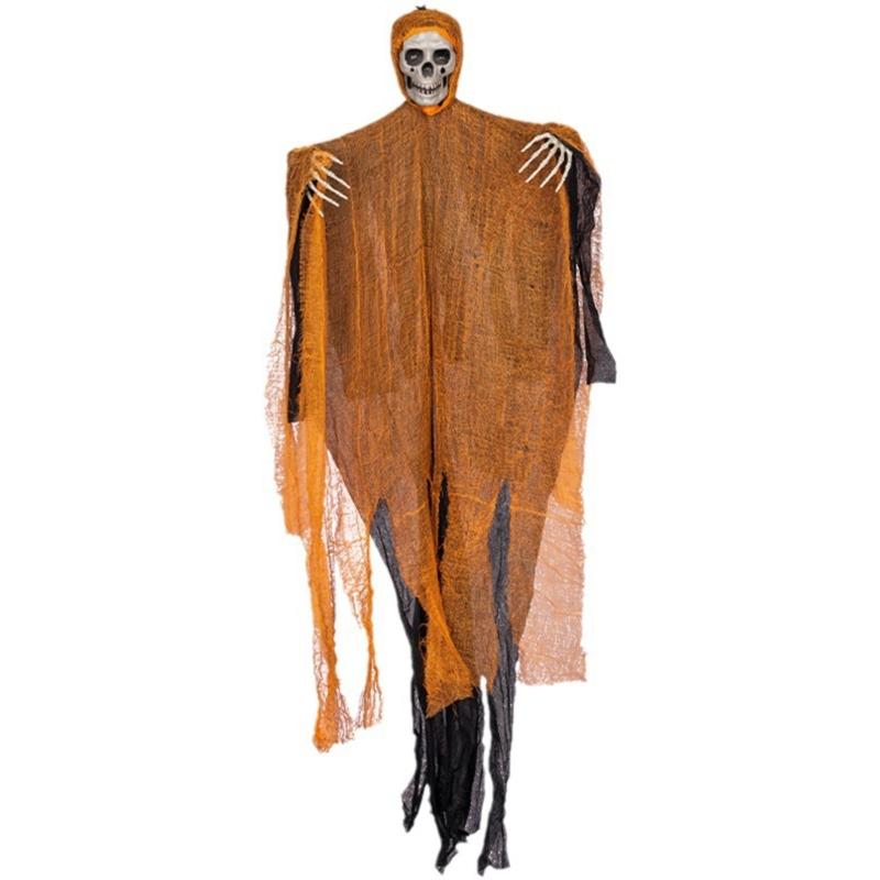 Scary Halloween Skull Hanging Ghost Party Decoration Creepy Skull Ghost Pendant for Halloween Themed Parties