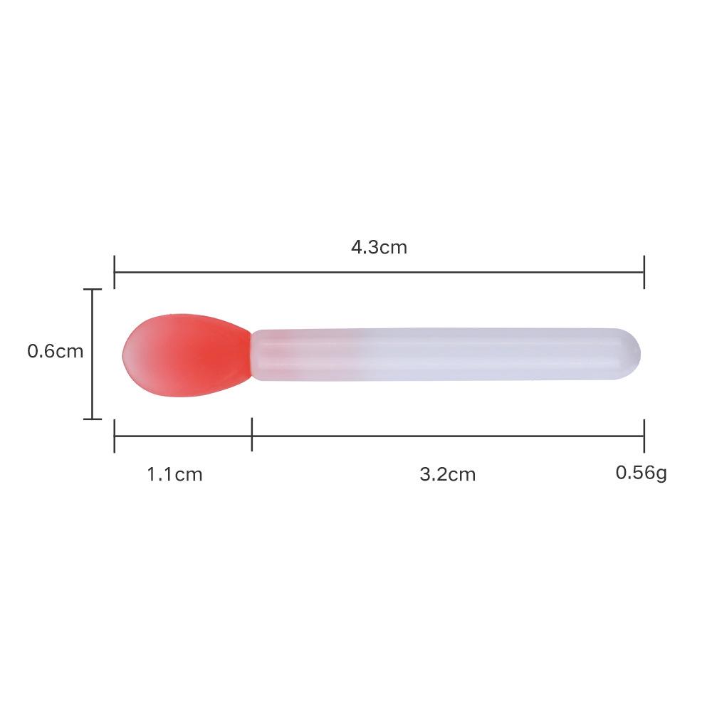 Silikonowy Pędzel do Ust z Osłonką Narzędzie do Makijażu oczu do Rozcierania Błyszczyka