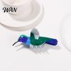 Bird Shaped Clip Colorful Hair Claw Strong Hold Non Slip Parrot Sparrow Design Clips Hummingbird Shape Clamp Accessories for Women Girls Lightweight