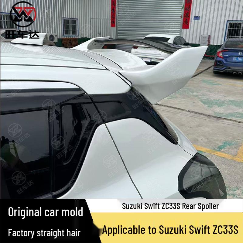 Double Layer Carbon Fiber Roof Spoiler for Suzuki Swift ZC33S