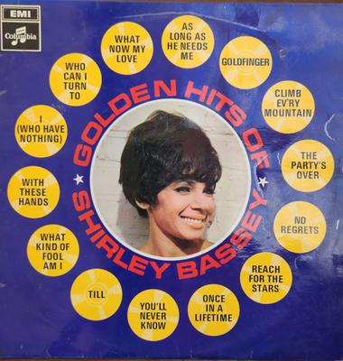 LP Record SHIRLEY BASSEY - Golden Hits Of Shirley Bassey SCX6294 Columbia UK Jazz Used
