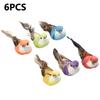 Fake Feather Bird Model Bird Model Life-Like Tree Decor