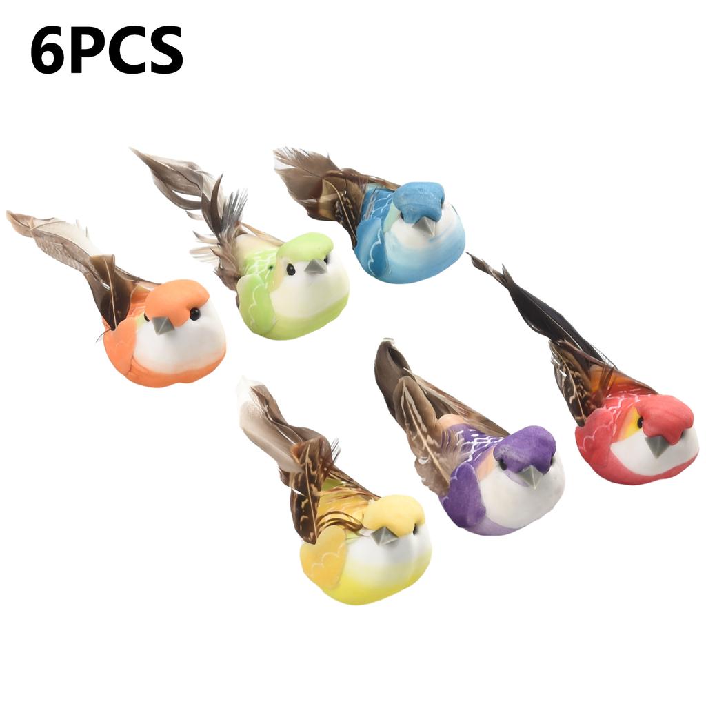 Fake Feather Bird Model Bird Model Life-Like Tree Decor