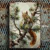 Retro Metal Wall Sign Decor