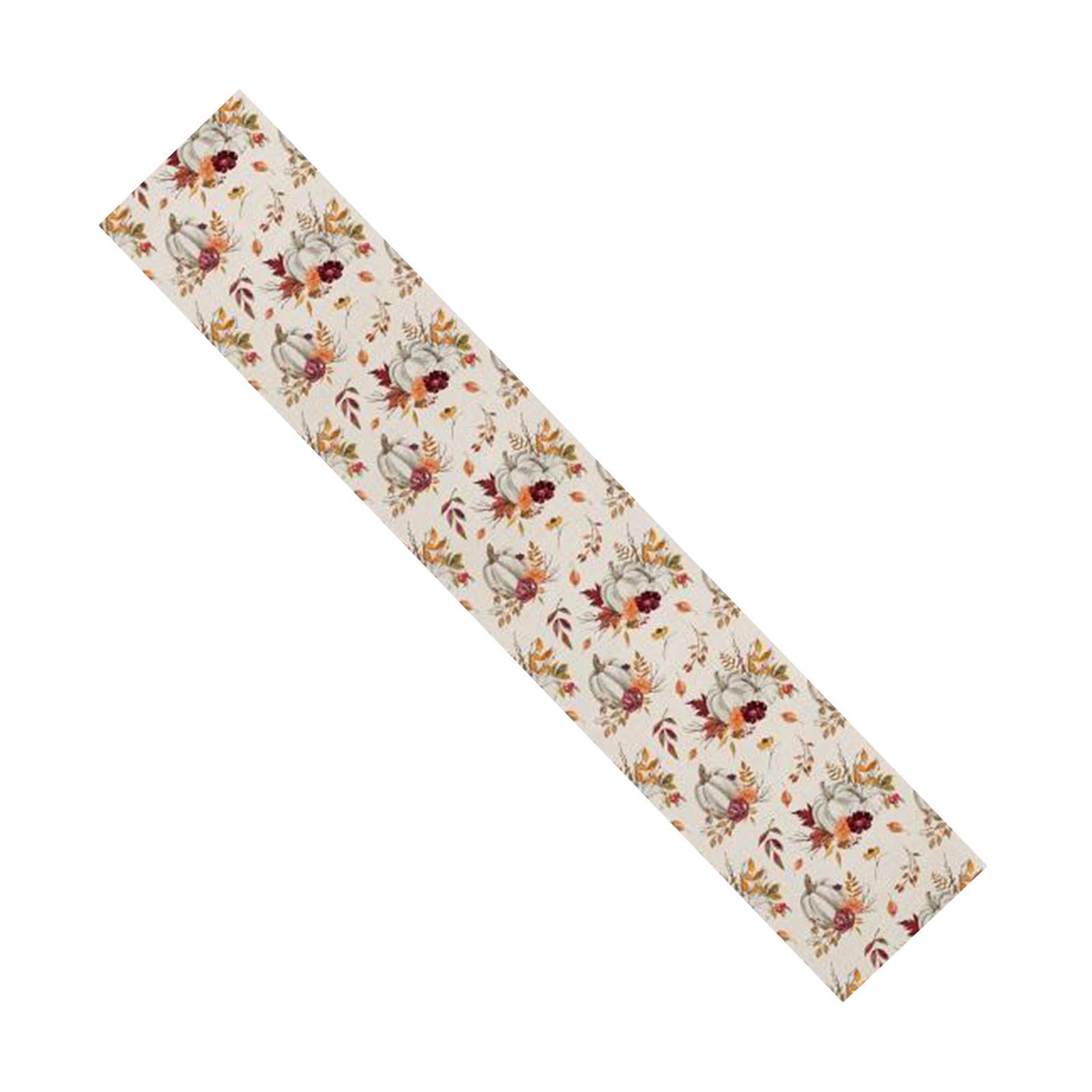 

(SU)Дорожка для обеденного стола на День благодарения, кленовый лист, свадебный декор, скатерть для обеденного стола