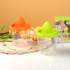 Portable Manual Orange Juicer - Compact Plastic Presser for Home Use