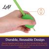 Finger Positioning Aid 6Pcs Pencil And Pen Grips for Kids Handwriting Reusable Adults Training Accessories Soft EVA Foam Cushioned Holders
