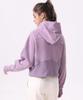 Women's Casual Cotton Zipper Hoodie - Autumn/Winter Yoga & Fitness Wear