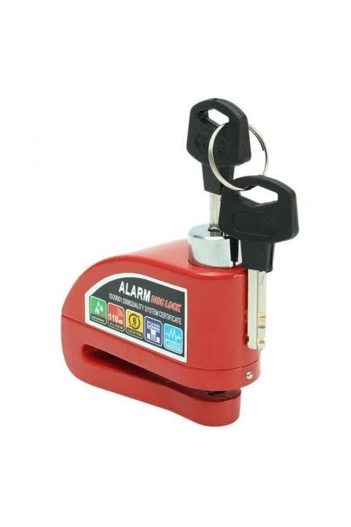 Motorcycle Disc Lock 110 Db Alarm Disk Lock Reminder Wired