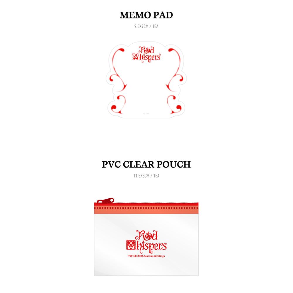[Pre-order] TWICE - 2026 Seasons Greetings [RED WHISPERS]