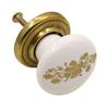 Round Door Knobs Handmade Ceramic Vintage Look Small Furniture Handles For Bedside Tables Bookcase
