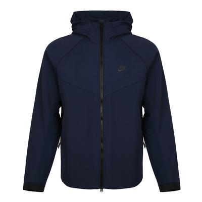 Als M Nsw Tch Pck Jkt Hd Wvn Logo Kapuzen-Reißverschluss Langarmjacke Herrenjacke Blau 928552-451