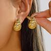Women's Earring Set Ocean Elements Starfish Irregular Lava Water Drop Stripe Earring Set
