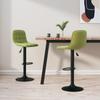 Day and Night - Day and Night Kitchen Stools 2 Pcs Light Green Velvet