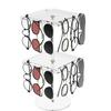 9.88 X 8.31 X 0.83 Inches 360 Rotating Glasses Rack Eyeglass Display Stand Hassle-Free Assembly Modern Elegant Look