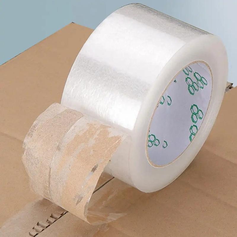 1 Roll Packaging Tape Transparent Tape Express Packaging Tape Carton Sealing Tape Logistics Transportation Packaging Tape