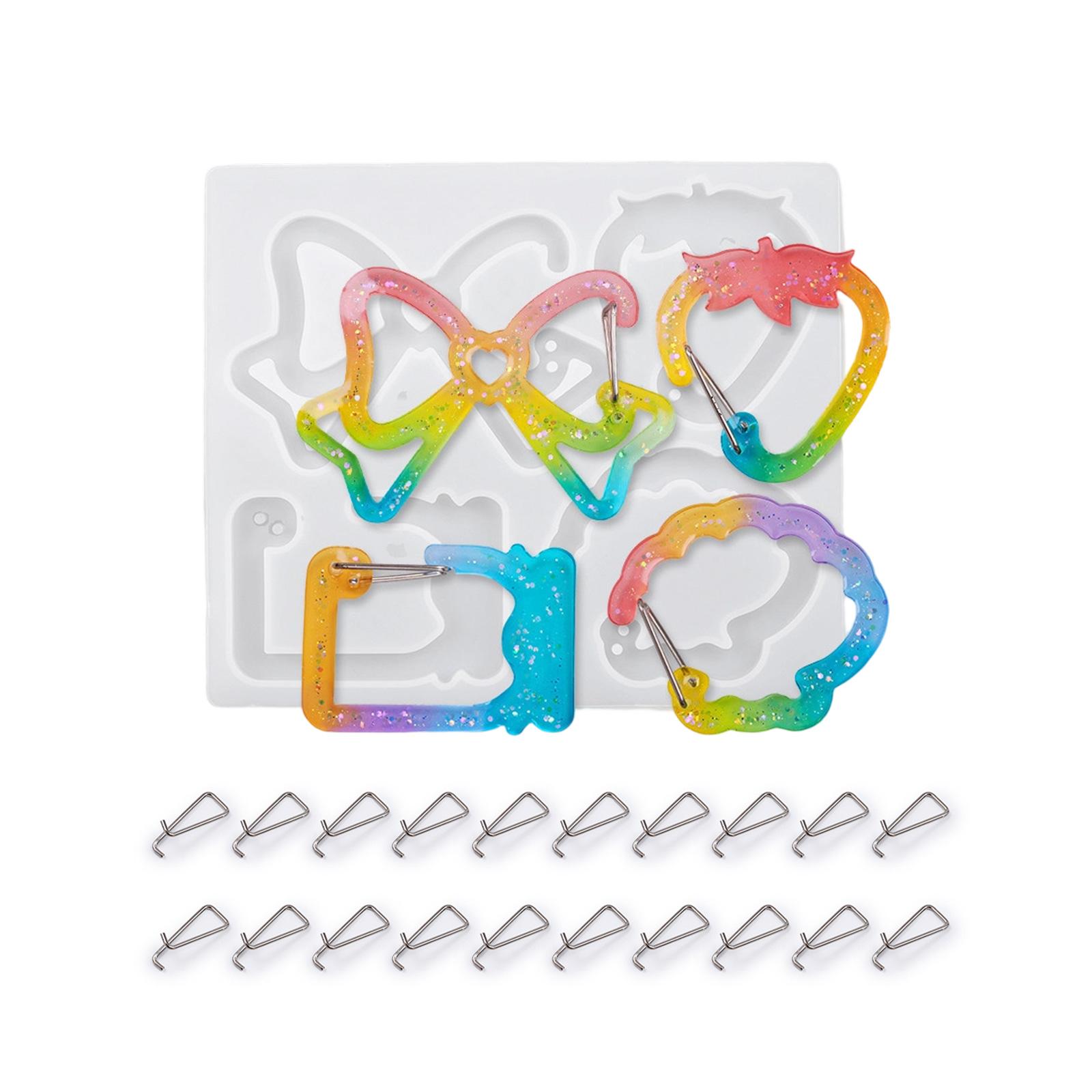 

Креативные силиконовые формы для литья в виде кошек, формы для ожерелий, подходят для изготовления ожерелий с животными и подвесок для серег 3