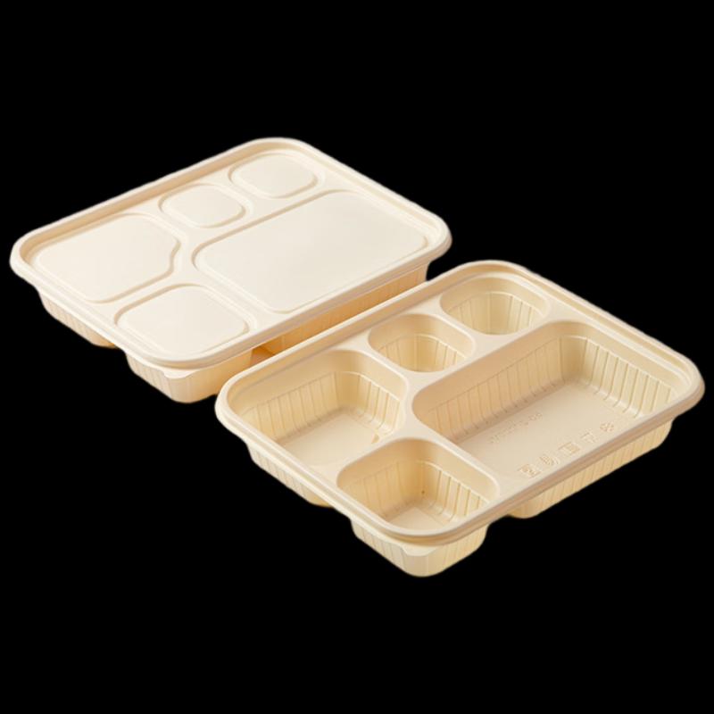Mr. Corn Biodegradable Multi-Compartment Meal Boxes