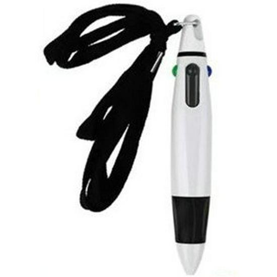 Set di Penne con Corda in Nylon Multicolore per Cancelleria e Viaggio