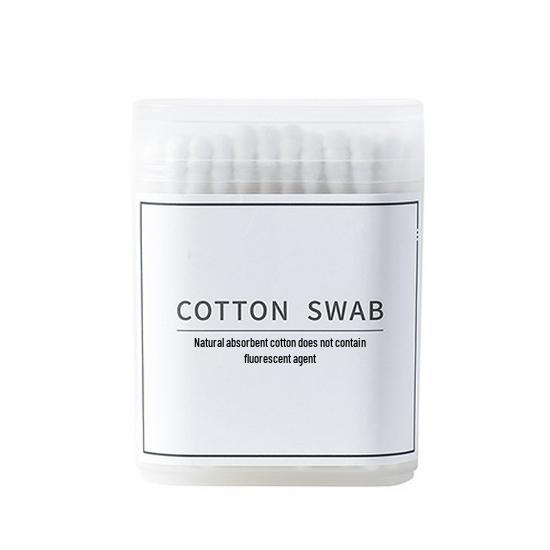 Wattestäbchen mit zwei Spitzen: Rund & Spitz für Make-up und Ohrenreinigung