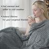 Comfort  Blanket Embossed Quilting Relief Anxiety Insomnia Pressure Weighted Blanket
