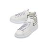 Alexander Mcqueen Cow Leather Low Top Stylish Skateboarding Shoes Women's White 621056WHXMT9074