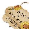 , Wall Hanging Plaque for Spring Housewarming Present Home Room Decoration