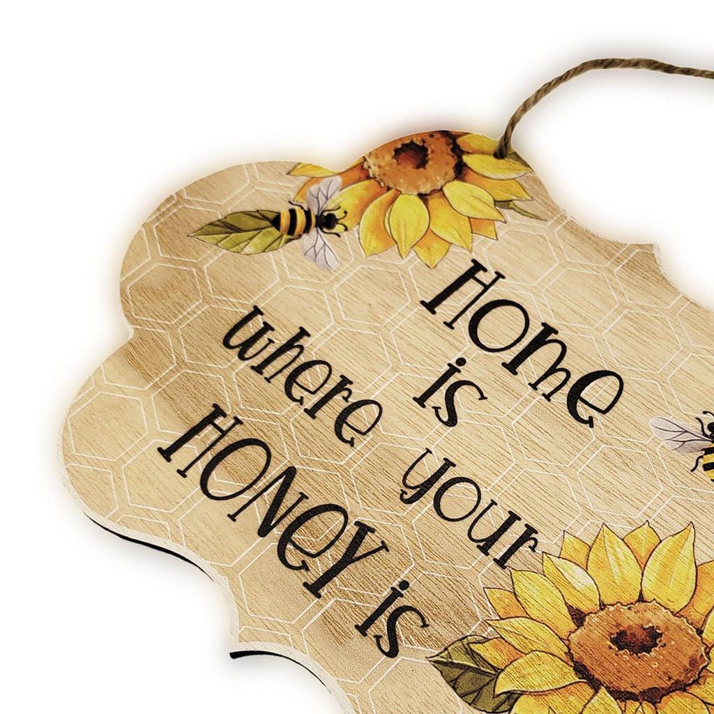 , Wall Hanging Plaque for Spring Housewarming Present Home Room Decoration