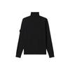Stone Island Ghost Series FW25 Knitted High Neck Ribbed Loose Fit Sweatshirt With Left Arm Logo Men sweater K2S155100075S00FC-V0029