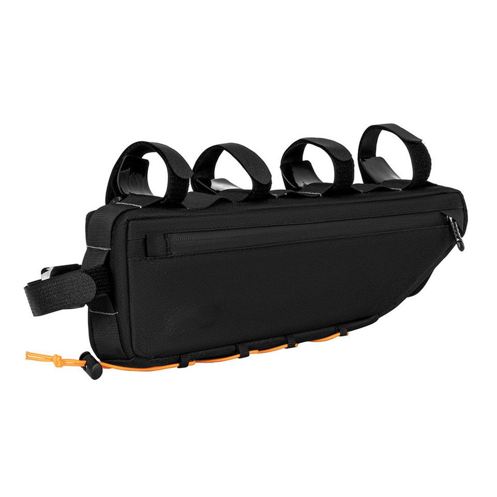 Bike Frame Storage Bag 3L Rainproof Top Tube Bag   Straps Mounting Mountain Bike Tool