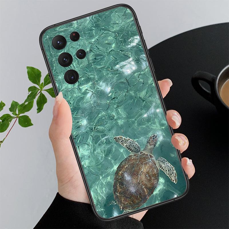 Meeresschildkröten Hülle Handyhülle Für Samsung Galaxy A55 A16 A56 A36 A23 A35 A15 A53 A54 A33 A34 A25 A05S A52 A52S A14 A13 A71
