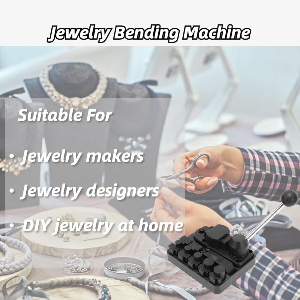 Multi-Functional Jewelry Ring Bender Plastic Ring Maker New Jewelry Bending Tools  Home