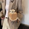 Pearl Water Bucket Bag For Women With Pu Material And Stylish Design For Daily Use