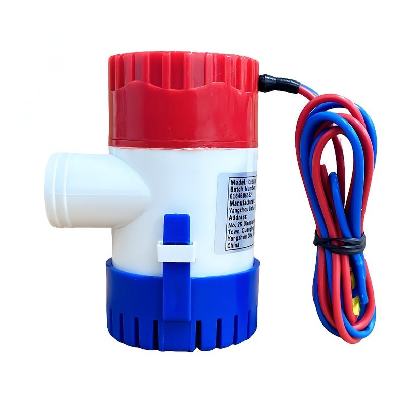 12V Vacuum Water Pump Submersible Marine Boat Bilge Pump 1100GPH Water Pump Used In Boat Seaplane Motor Homes Houseboat