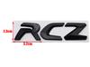 1pcs 3D metal RCZ sticker Car Rear Letter logo sticker Front grill emblem car rear Emblem styling Accessories For Peugeot NBE3