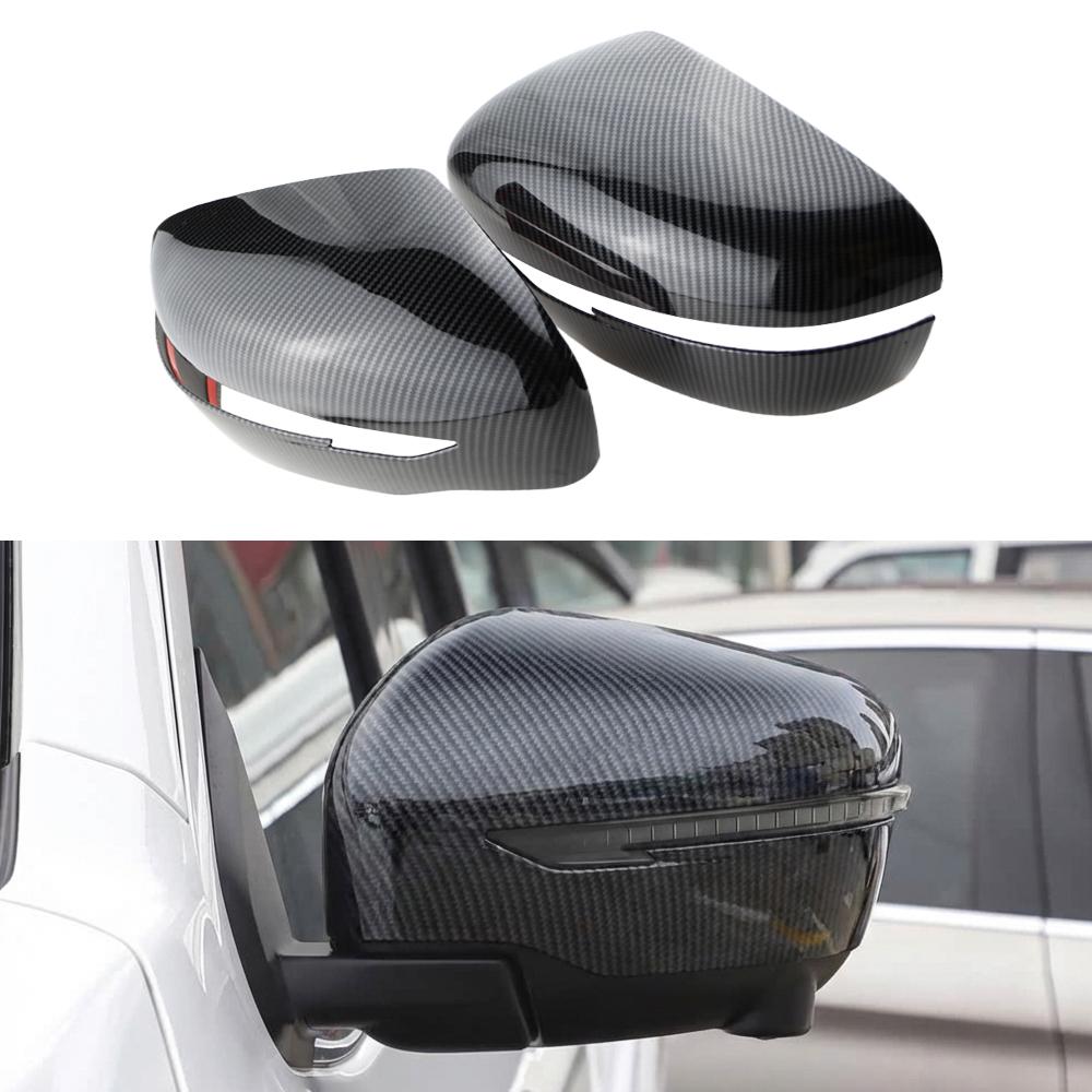 Car Side Rearview Mirror Cover Cap for Nissan Navara NP300 2015-2025 Side Mirror Overlay Protector Exterior Decor Accessories