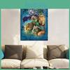 Exquisite 30x40cm Diy Dimond Painting With Four Holy Beasts Full Drill Canvas