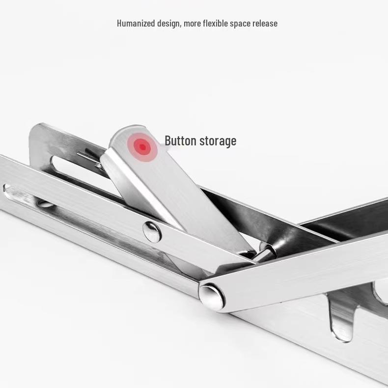 Stainless Steel Foldable Triangle Shelf Bracket