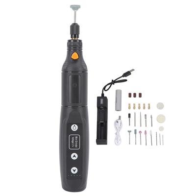 5 Speed 3.7V Mini Cordless Rotary Tool Mini Electric Grinder Set with Accessories USB Plug