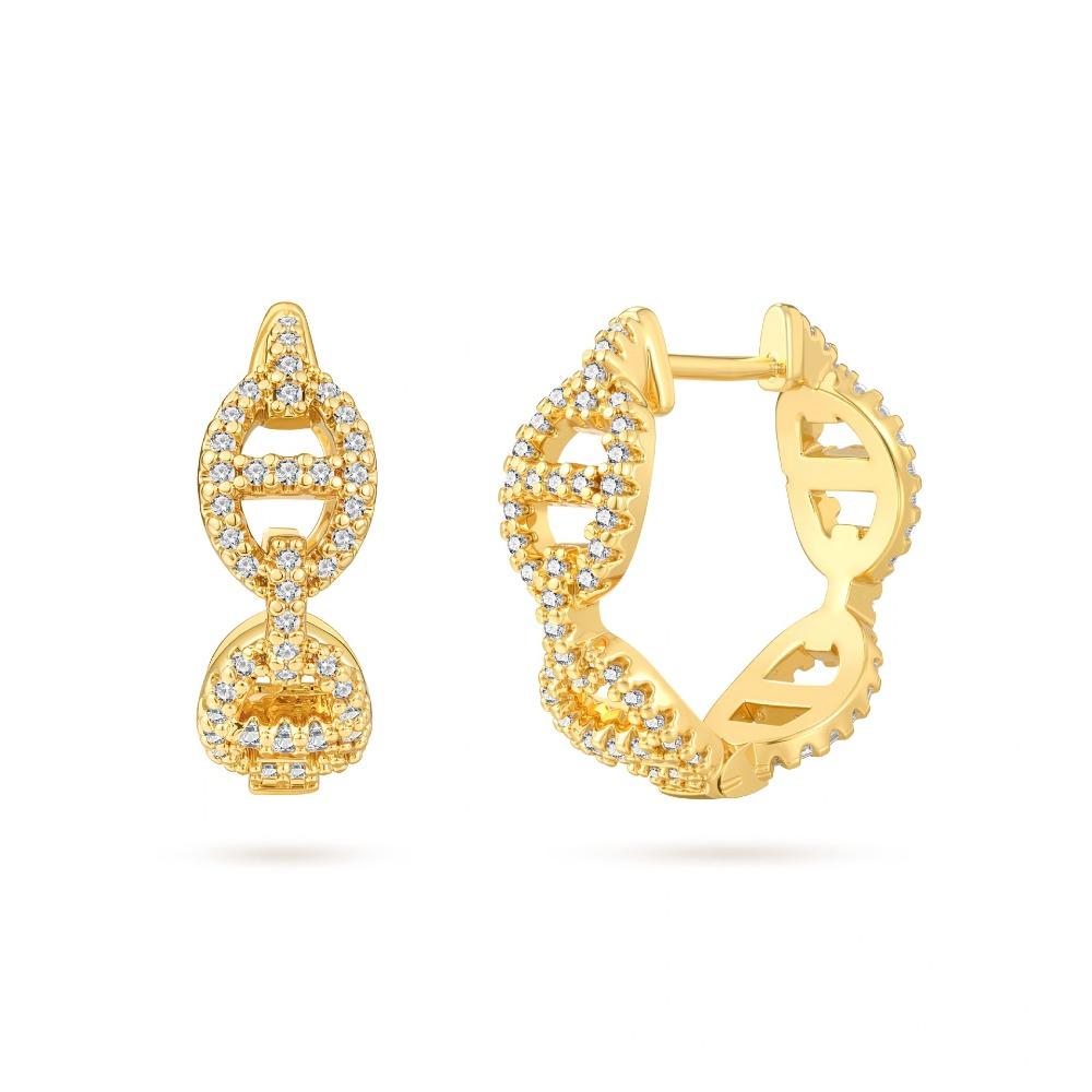 Vintage Pig Nose Earrings Rhinestone Stud Earrings for Women Retro Fashion Jewelry