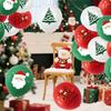 15-30pcs Christmas Latex Balloons Santa Claus Snowman Elk Xmas Tree Balloons for Christmas Party Supplies Favors Xmas Holiday