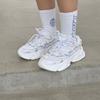 Baskets Chunky pour Femmes Chaussures Vulcanisées à Plateforme à Semelle Épaisse Chaussure de Course Décontractée Respirante pour Femme 42 44