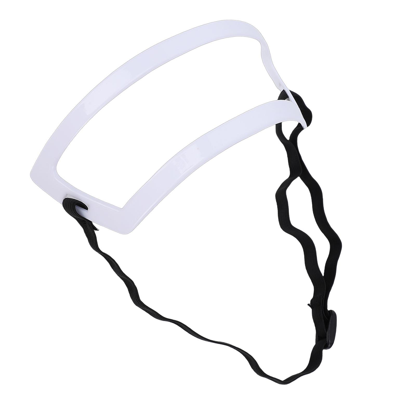 

3 Pcs Neckline Shaving Template Handsfree Hair Cutting Guide DIY Self Haircutting System White белый