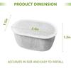 Charcoal Replacement Filters Cat Water Fountain Filter for 67oz/2L & 71oz/2.1L & 118oz/3.5L Dog Water Bowl Drinking Dispenser